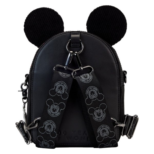 SCHOUDEDTASSEN om te bouwen tot Rugzak Disney 100 Mickey Muis Classic - DISNEY LOUNGEFLY
