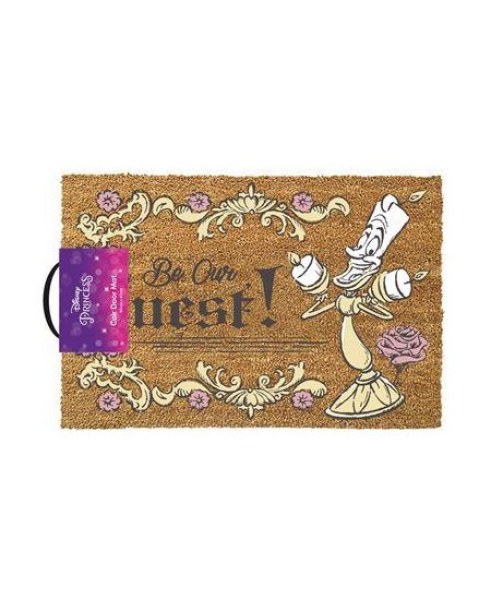 Belle en het Beest deurmat 40 x 60 cm - Disney