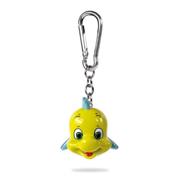 Rubberen sleutelhanger Flounder De Kleine Meermin - Disney