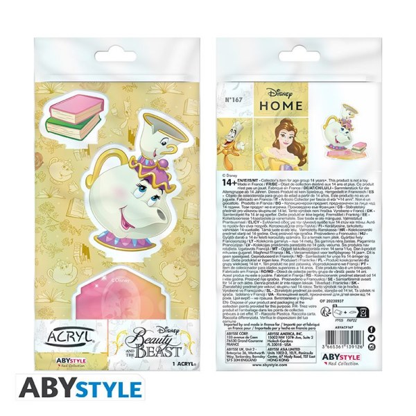 Acryl Miss Samovar en Zip - Disney