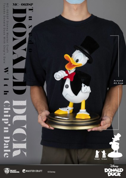 SMOK DONALD MET CHIP & DALE DISNEY100 - DISNEY MASTERCRAFT