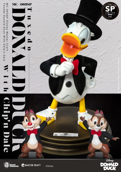 SMOK DONALD MET CHIP & DALE DISNEY100 - DISNEY MASTERCRAFT