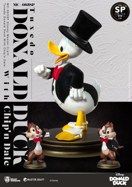 SMOK DONALD MET CHIP & DALE DISNEY100 - DISNEY MASTERCRAFT