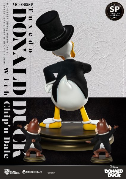 SMOK DONALD MET CHIP & DALE DISNEY100 - DISNEY MASTERCRAFT