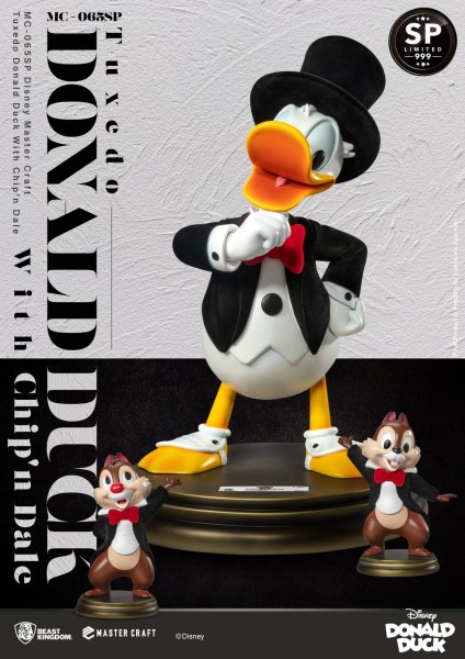 SMOK DONALD MET CHIP & DALE DISNEY100 - DISNEY MASTERCRAFT