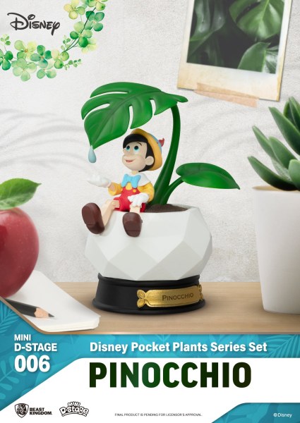 Set van 6 Mini Diorama Stage " "Zakplanten" " serie - Disney mini D-Stage