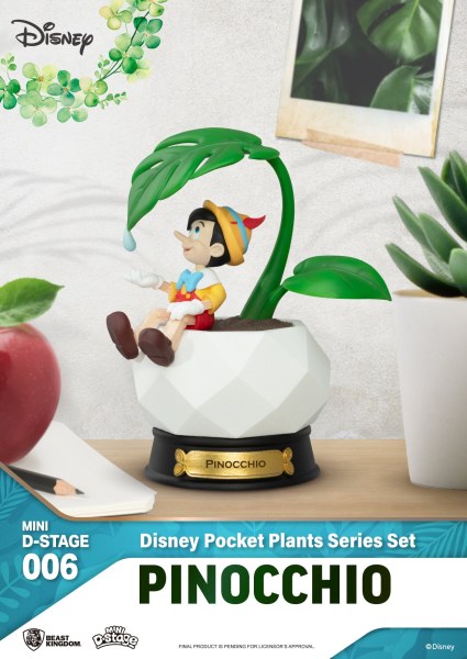 Set van 6 Mini Diorama Stage " "Zakplanten" " serie - Disney mini D-Stage