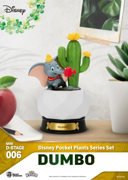 Set van 6 Mini Diorama Stage " "Zakplanten" " serie - Disney mini D-Stage