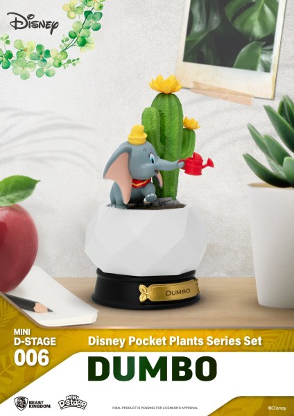 Set van 6 Mini Diorama Stage " "Zakplanten" " serie - Disney mini D-Stage