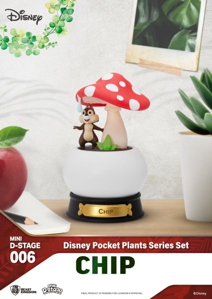 Set van 6 Mini Diorama Stage " "Zakplanten" " serie - Disney mini D-Stage