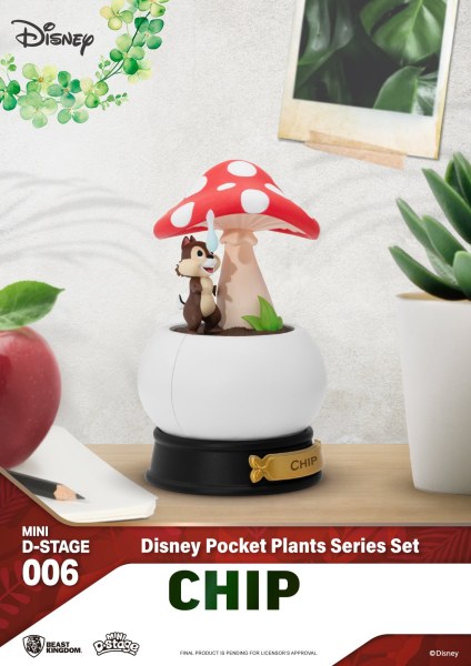 Set van 6 Mini Diorama Stage " "Zakplanten" " serie - Disney mini D-Stage