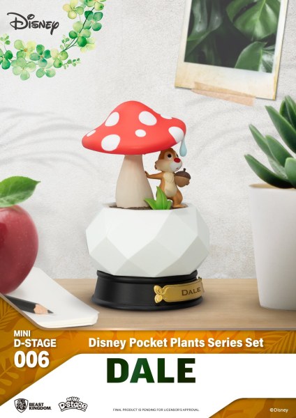 Set van 6 Mini Diorama Stage " "Zakplanten" " serie - Disney mini D-Stage