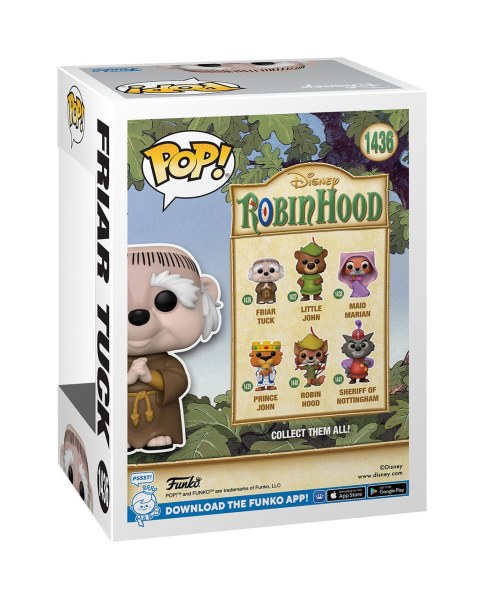 Funko Pop! 1436 - Broer Tuck Robin Hood - Disney