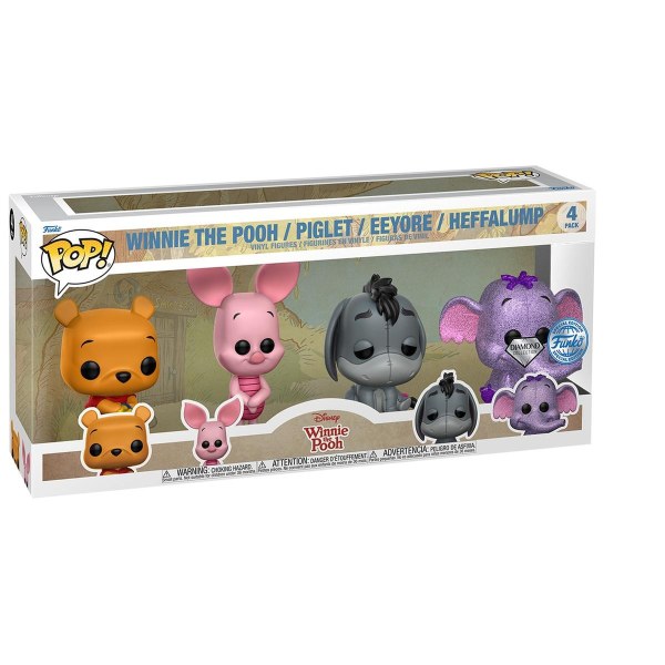 Set van 4 Funko Pop! Films Vinyl - Winnie de poeh - Disney