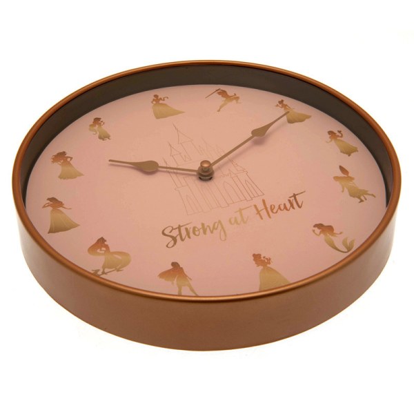 Wandklok Disney Prinsessen "Strong at Heart"