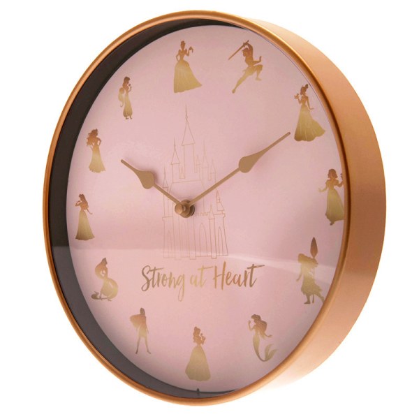 Wandklok Disney Prinsessen "Strong at Heart"