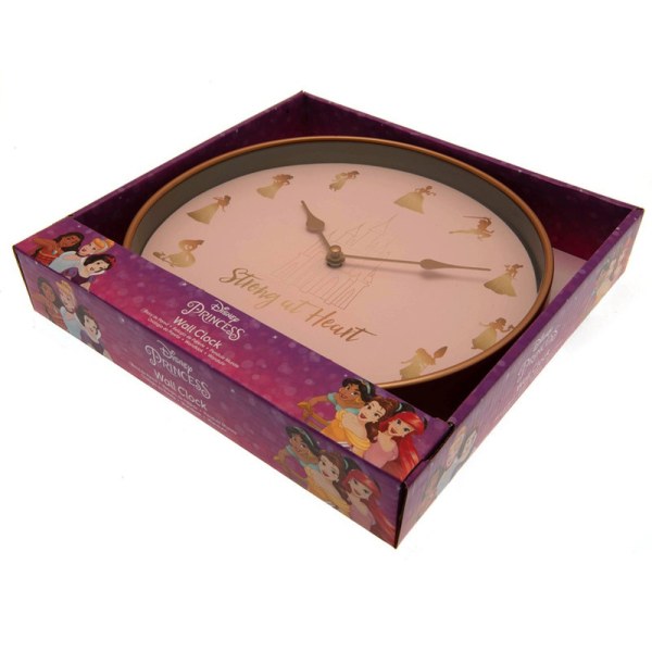 Wandklok Disney Prinsessen "Strong at Heart"