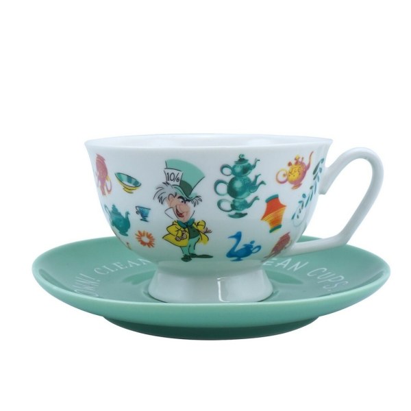 Alice in Wonderland kop en schotel - Disney