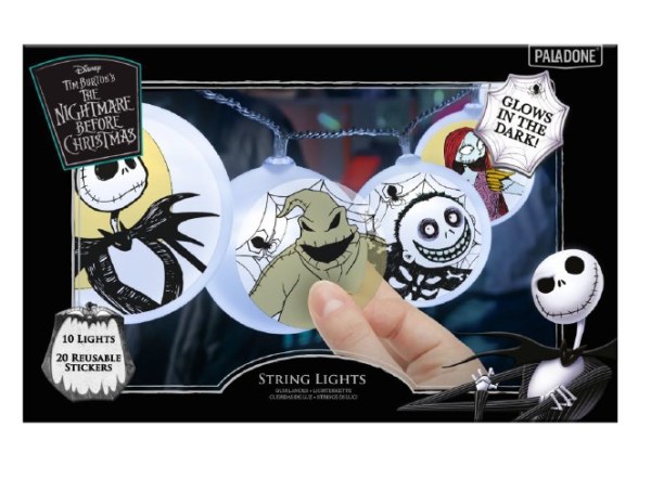 Nightmare Before Christmas lichtslinger met stickers - Disney