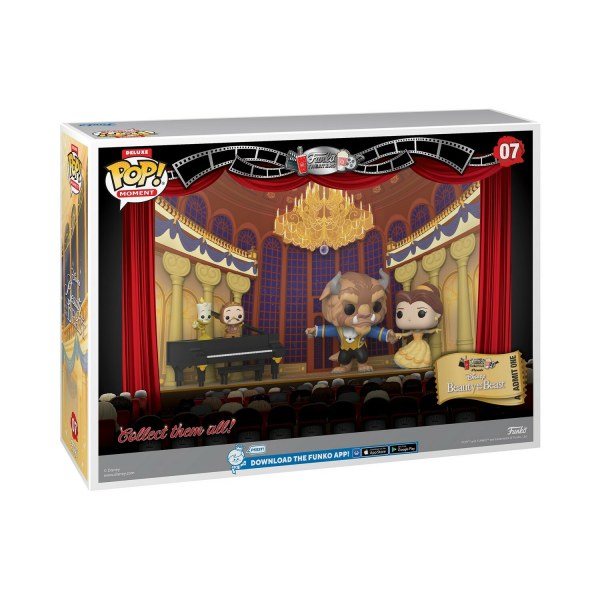 Funko Pop! Moment Deluxe 07 - Belle en het Beest - Verhaal zo oud als de tijd