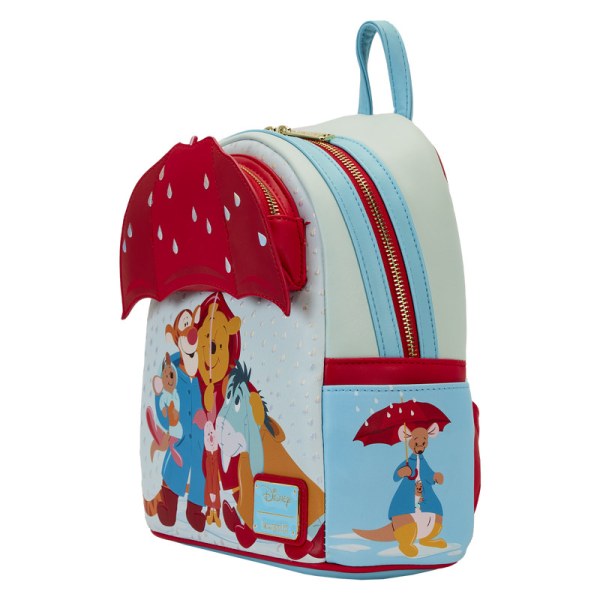 MINI RUGZAK Winnie de Poeh en zijn vrienden op een regenachtige dag - DISNEY LOUNGEFLY