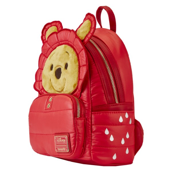 MINI RUGZAK Winnie de Poeh in donsjack voor regenachtige dagen - DISNEY LOUNGEFLY