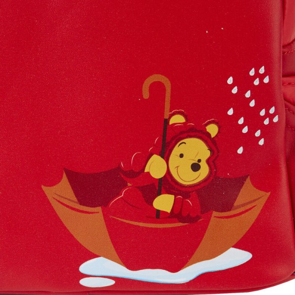 MINI RUGZAK Winnie de Poeh in donsjack voor regenachtige dagen - DISNEY LOUNGEFLY