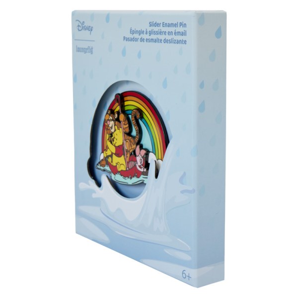 PIN'S-verzamelaar Winnie en zijn vrienden glijden op een regenachtige dag Limited edition - Disney