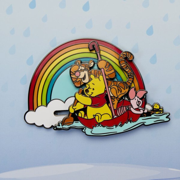 PIN'S-verzamelaar Winnie en zijn vrienden glijden op een regenachtige dag Limited edition - Disney