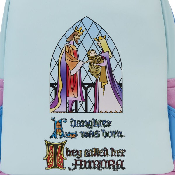 Doornroosje kasteel mini rugzak met De Drie Goede Feeën - DISNEY LOUNGEFLY