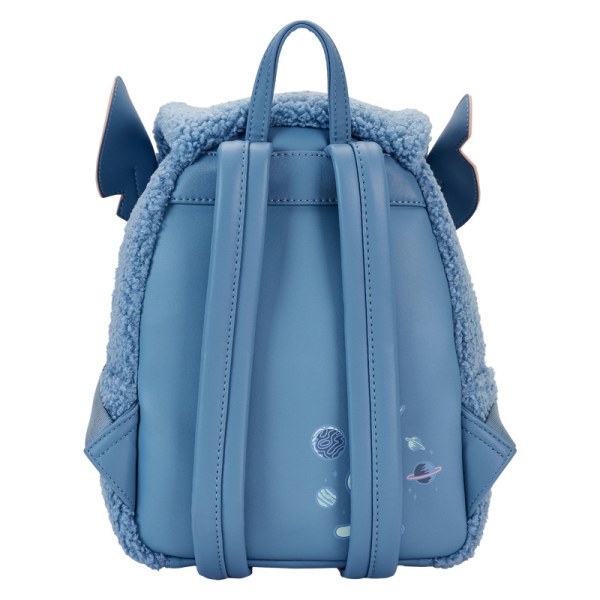 Mini Stitch rugzak pluche Sherpa - DISNEY LOUNGEFLY
