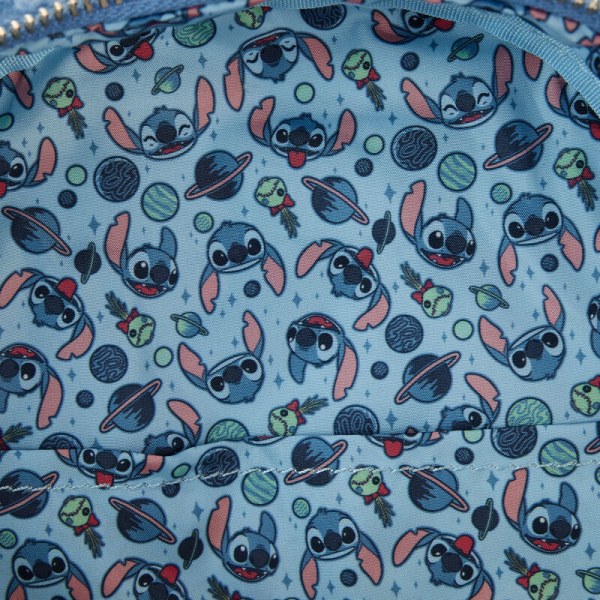 Mini Stitch rugzak pluche Sherpa - DISNEY LOUNGEFLY