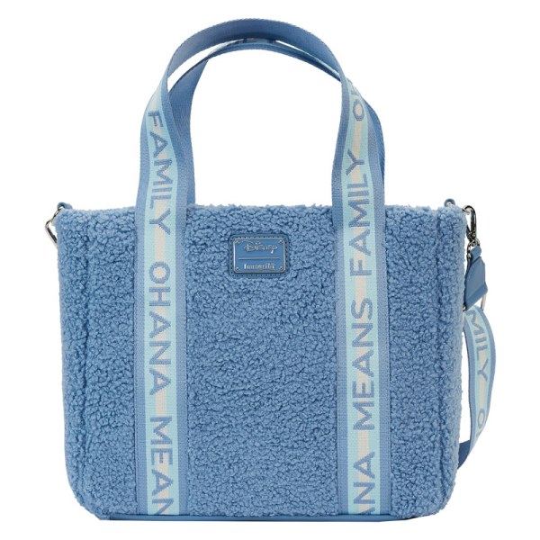 Shopper Stitch en pluche Sherpa met portemonnee - DISNEY LOUNGEFLY