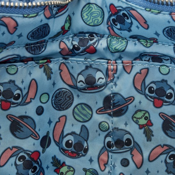 Shopper Stitch en pluche Sherpa met portemonnee - DISNEY LOUNGEFLY