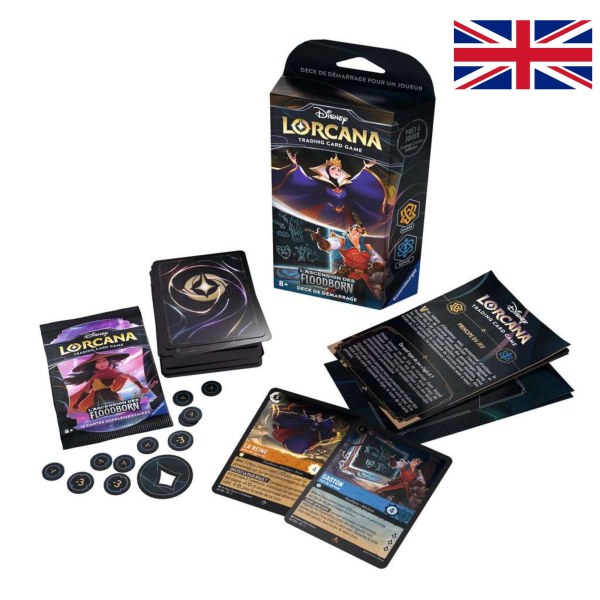 Amber en Sapphire Starter Deck (Engelstalig) Disney Lorcana Rise of the Floodborn