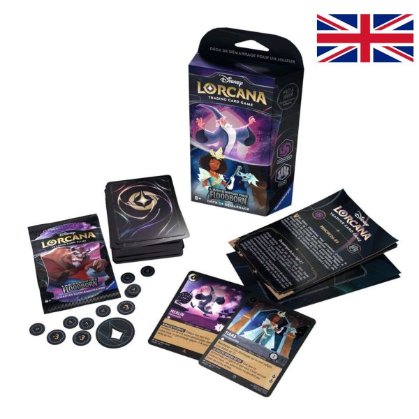 Amethist &amp; Steel Starter Deck (Engelstalig) Disney Lorcana Rise of the Floodborn