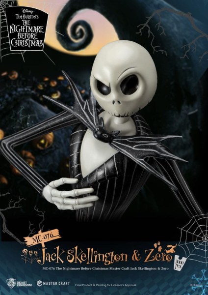 Jack Skellington en Zero - Disney Mastercraft