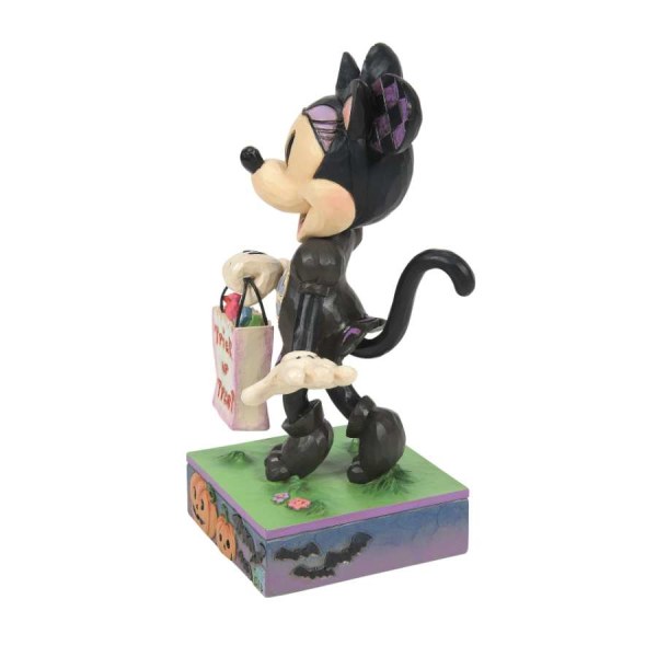 Minnie in zwart kattenkostuum - Disney Traditions