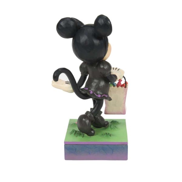 Minnie in zwart kattenkostuum - Disney Traditions