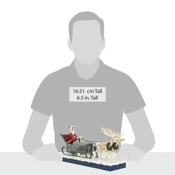 Jack in Sleigh - Disney Traditions