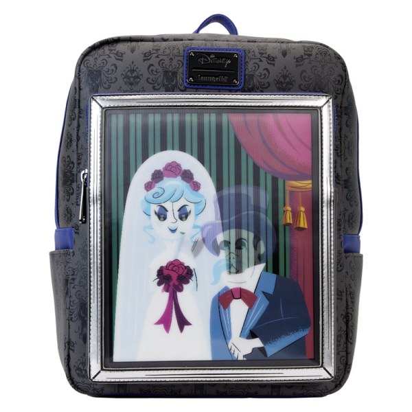 MINI Lenzichtig RUGZAK Haunted Mansion Portret De Zwarte Weduwe - DISNEY LOUNGEFLY