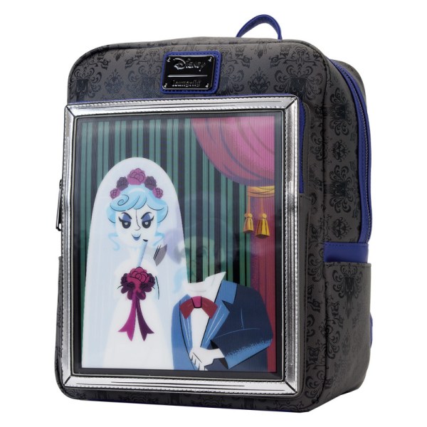 MINI Lenzichtig RUGZAK Haunted Mansion Portret De Zwarte Weduwe - DISNEY LOUNGEFLY