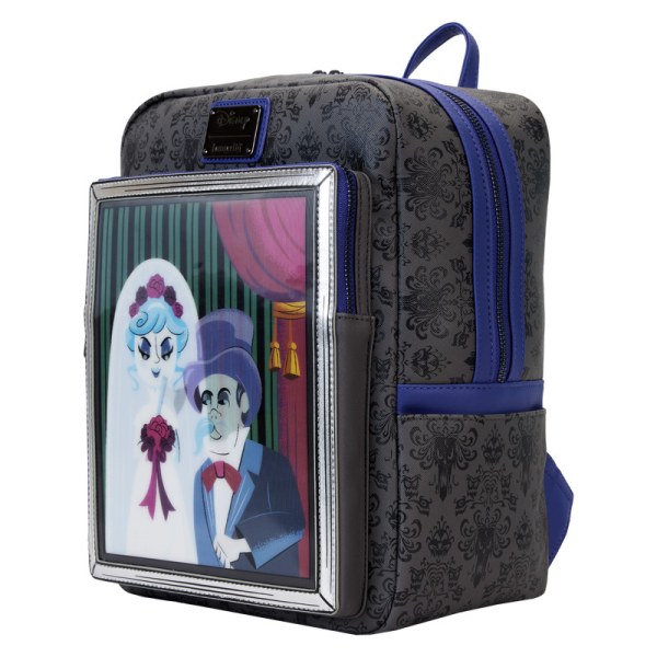 MINI Lenzichtig RUGZAK Haunted Mansion Portret De Zwarte Weduwe - DISNEY LOUNGEFLY