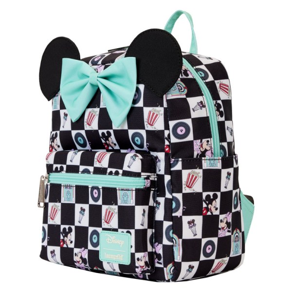 MINI RUGZAK Mickey en Minnie date-avond in het Diner - DISNEY LOUNGEFLY