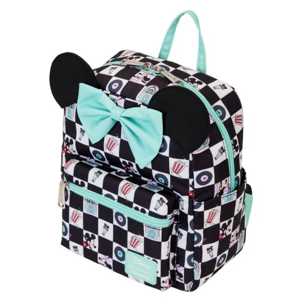 MINI RUGZAK Mickey en Minnie date-avond in het Diner - DISNEY LOUNGEFLY