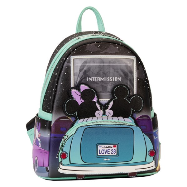 MINI Lenzichtig RUGZAK Mickey en Minnie Date Night tijdens de Drive-In - DISNEY LOUNGEFLY