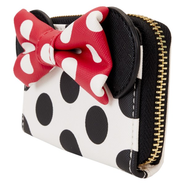 Minnie Muis Rocks the Dots klassieke accordeon portemonnee met Zip rond - DISNEY LOUNGEFLY