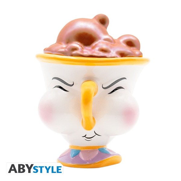 ZIP MET BEKER MET BELLEN SCHOONHEID EN HET BEEST - DISNEY