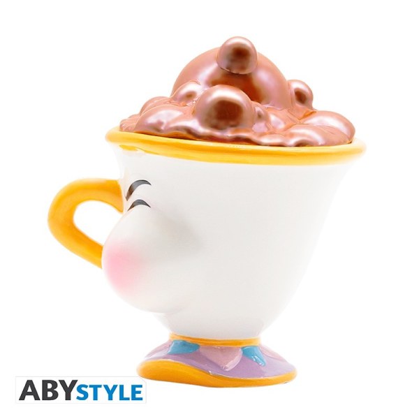 ZIP MET BEKER MET BELLEN SCHOONHEID EN HET BEEST - DISNEY