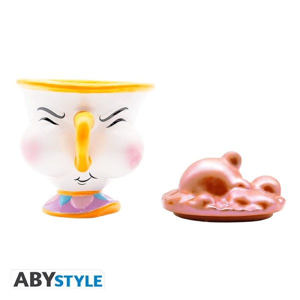 ZIP MET BEKER MET BELLEN SCHOONHEID EN HET BEEST - DISNEY